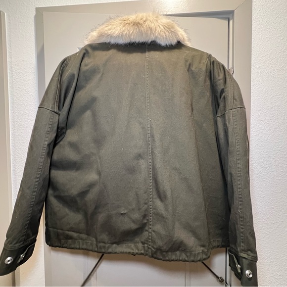 MANGO Olive Green Jacket - Picture 3 of 3